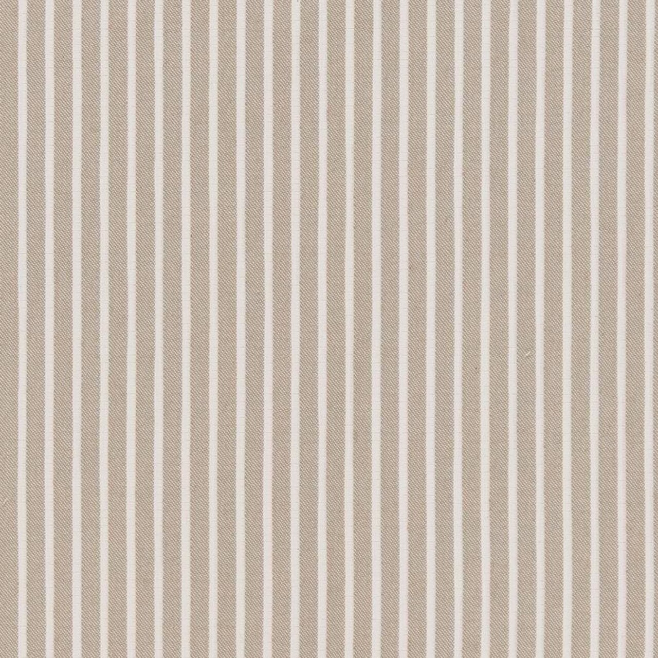 Natural Small Scale Stripe Woven Pattern Upholstery Fabric by The Yard - SKU: Vaughan Taupe
